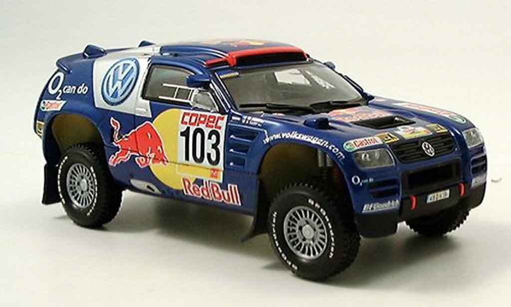 Volkswagen Touareg 1/43 Minichamps racesaby perin sieger las pampas modelauto