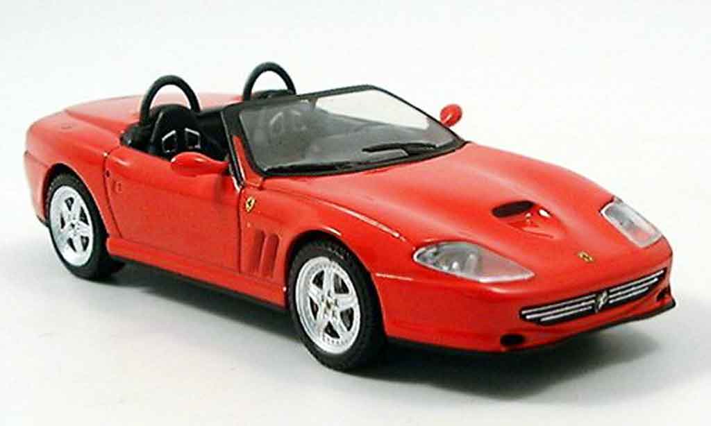 Ferrari 550 Barchetta 1/43 IXO Barchetta rood 2000 modelauto