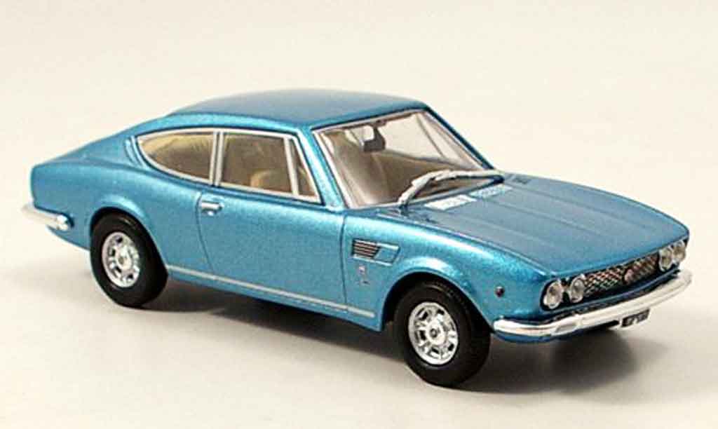 Fiat Dino 1/43 Norev Coupe blauw 1968 modelauto