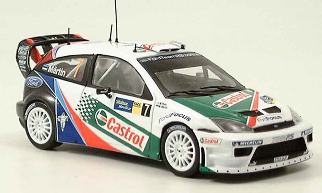 Ford Focus RS WRC 1/43 Minichamps RS WRC Sieger Catalunya Maertin Park 2004 modelauto