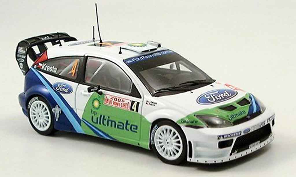 Ford Focus RS WRC 1/43 Minichamps RS WRC MonteCarlo Kresta Tomanek 2005 modelauto