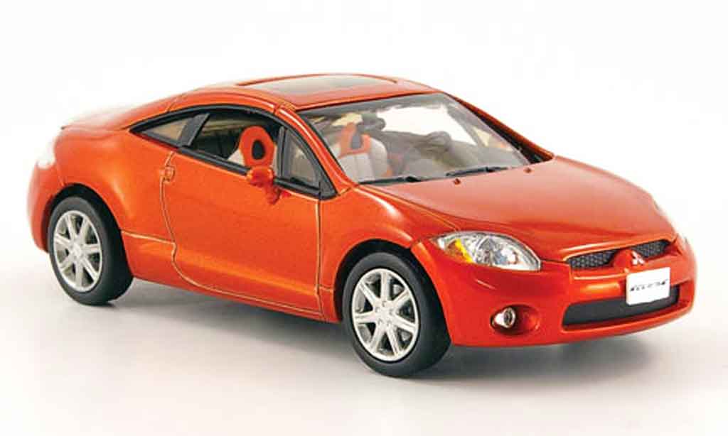 Mitsubishi Eclipse 1/43 Norev oranje 2005 modelauto