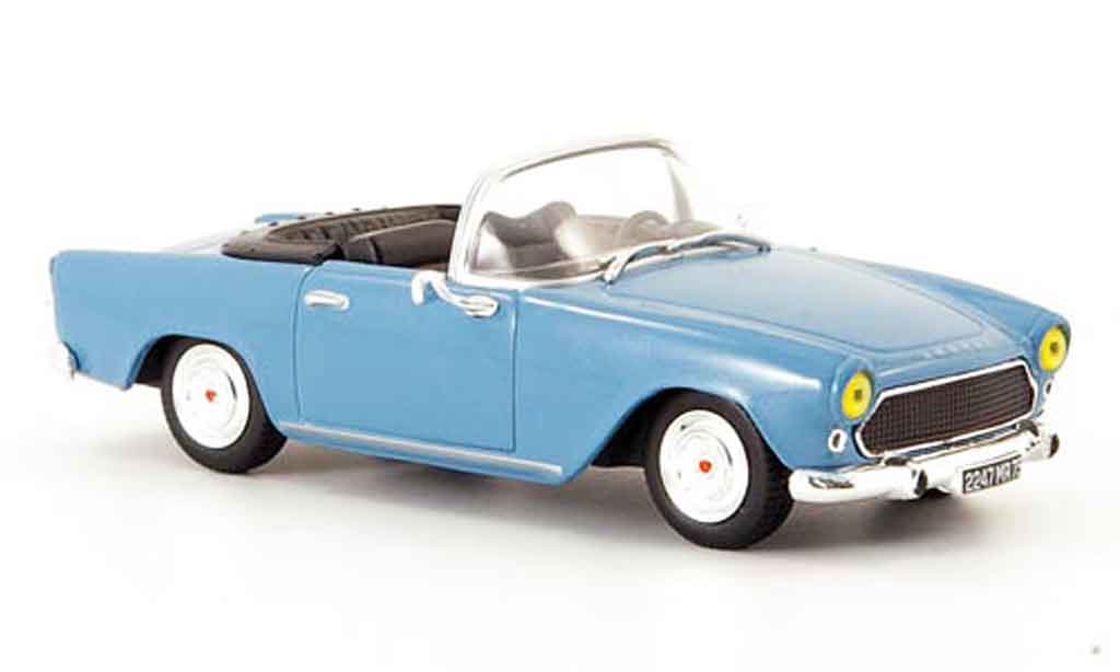Simca Oceane 1/43 Norev cabrio blauw 1956 modelauto