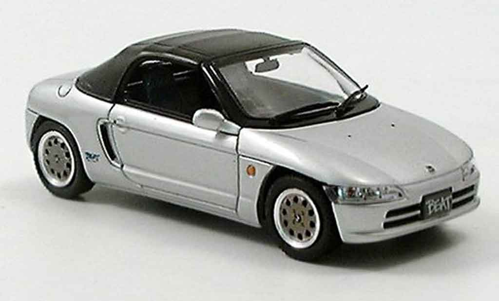 Honda Beat 1/43 Ebbro grijs metallic 1991 modelauto