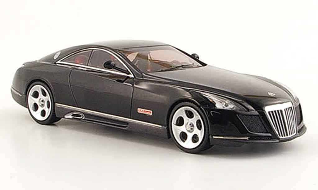 Maybach Exelero 1/43 Schuco Concept Car zwart 2005 modelauto