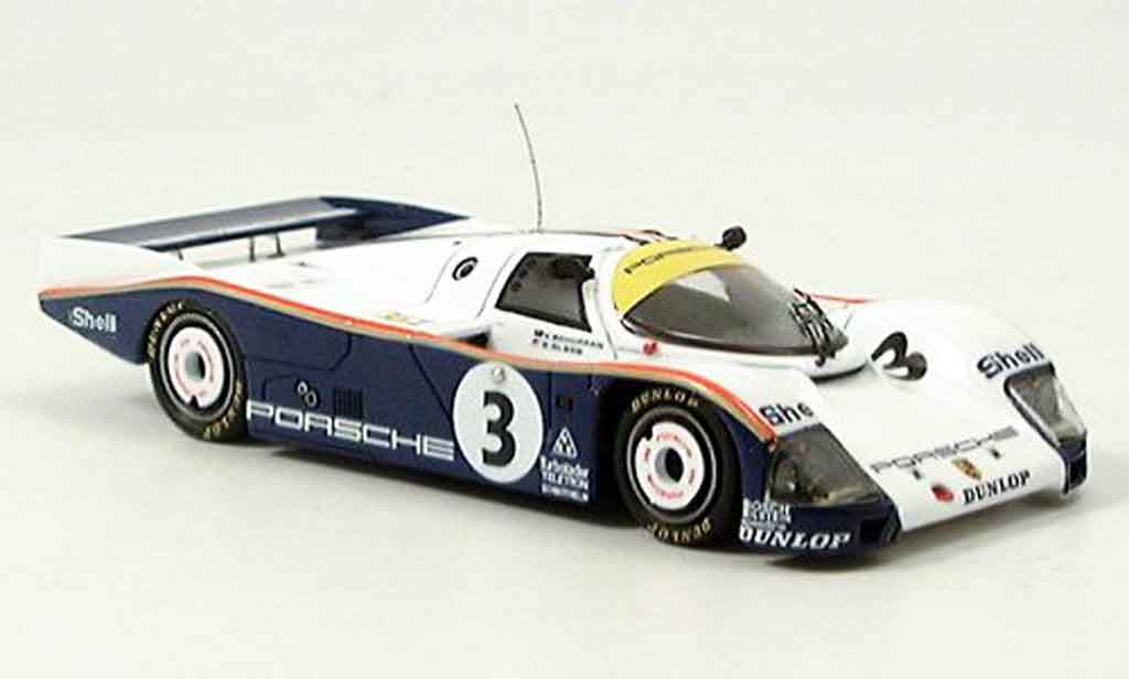 Porsche 962 1986 1/43 Spark 1986 No. 3 Le Mans modelauto