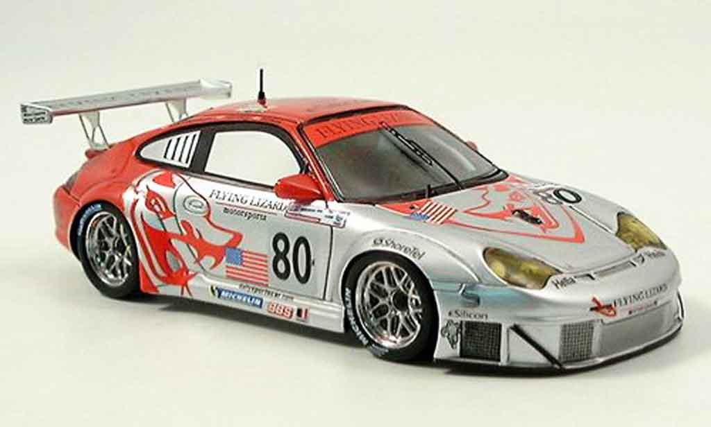Porsche 996 GT3 RSR 1/43 Spark GT3 RSR No. 80 Le Mans 2005 modelauto