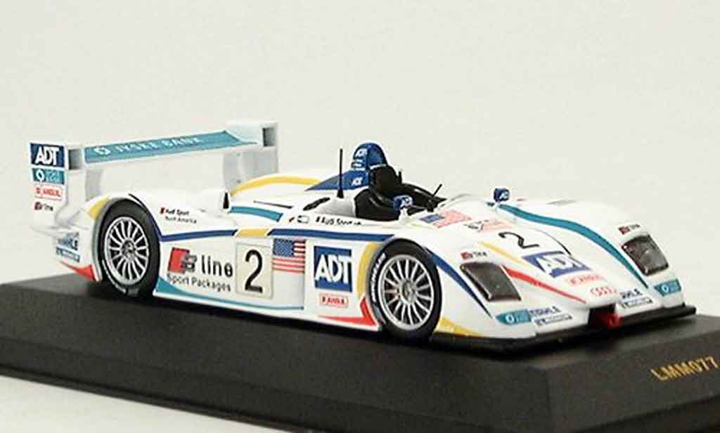 Audi R8 2005 1/43 IXO 2005 No. 2 3er Le Mans modelauto