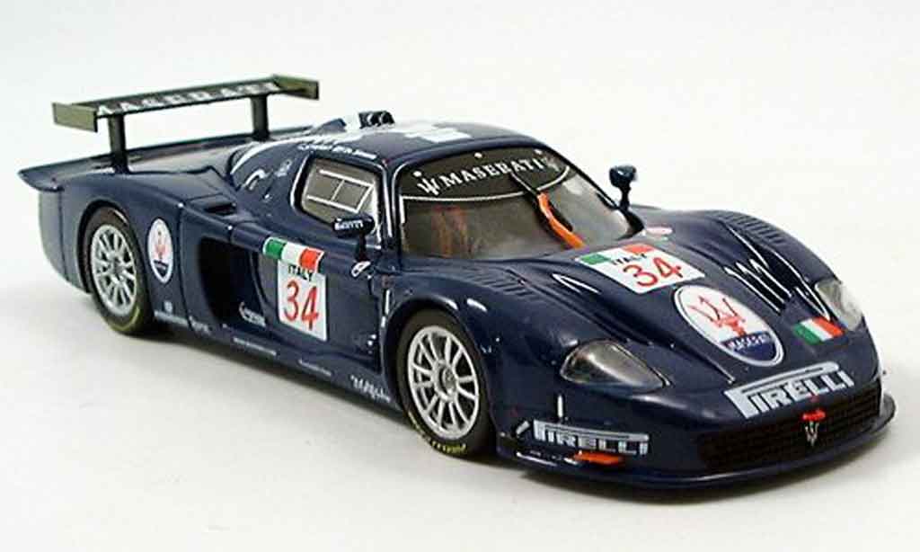 Maserati MC12 1/43 IXO no. 34 fia gt imola 2004 modelauto