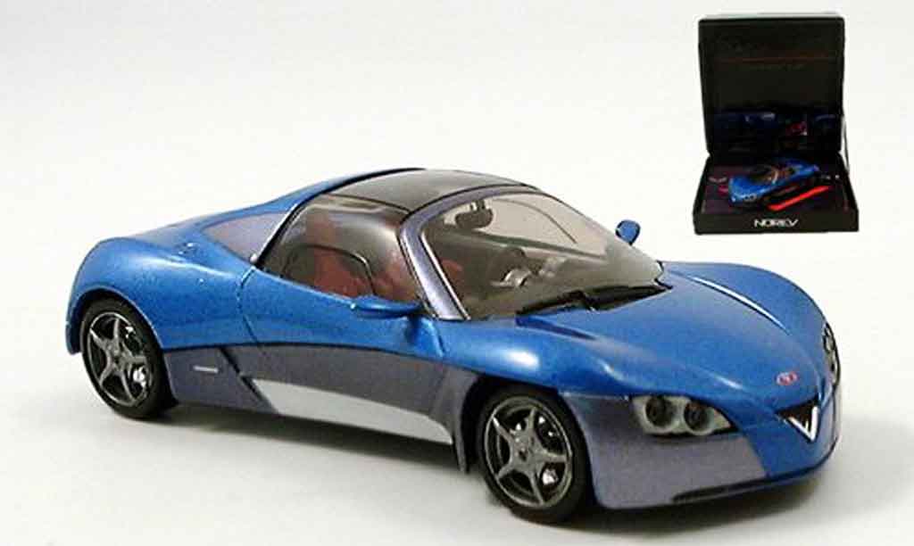Venturi Fetish 1/43 Norev concept car blauw modelauto