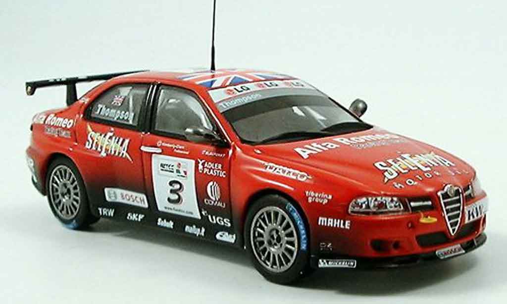 Alfa Romeo 156 GTA WTCC 1/43 Spark GTA WTCC no. 3 selenia thompson 2005 modelauto