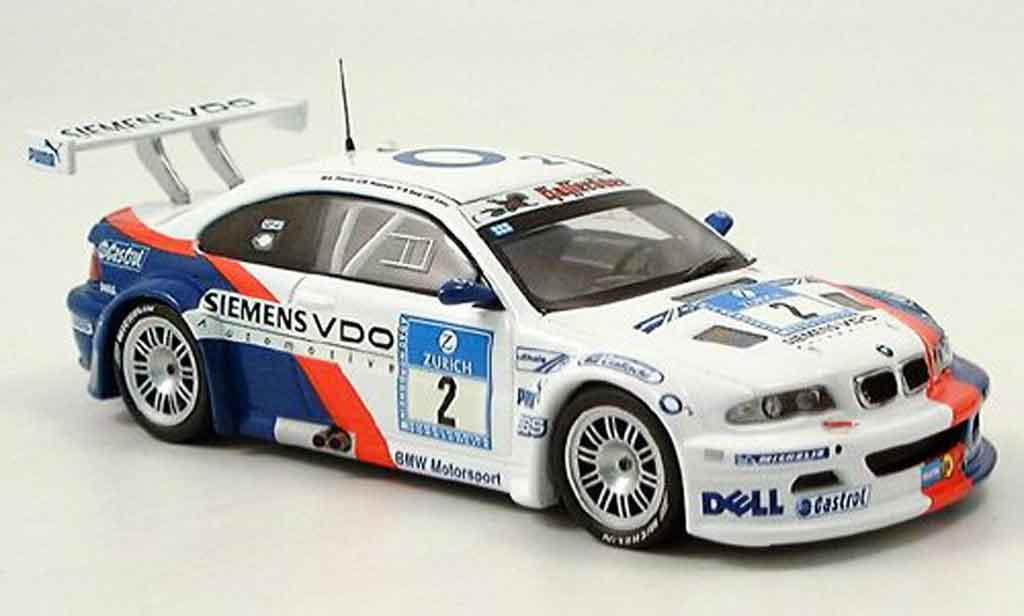 Bmw M3 E46 1/43 IXO GTR E46 No. 2 Lamy Huisman Nurburgring 2005 modelauto