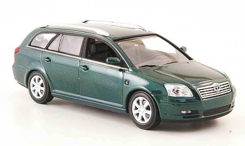Toyota Avensis 1/43 Minichamps kombi grun 2002 modelauto