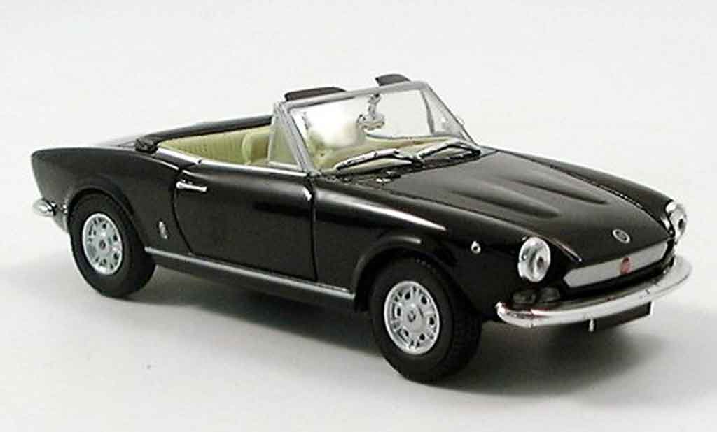 Fiat 124 1/43 Starline Spider zwart modelauto