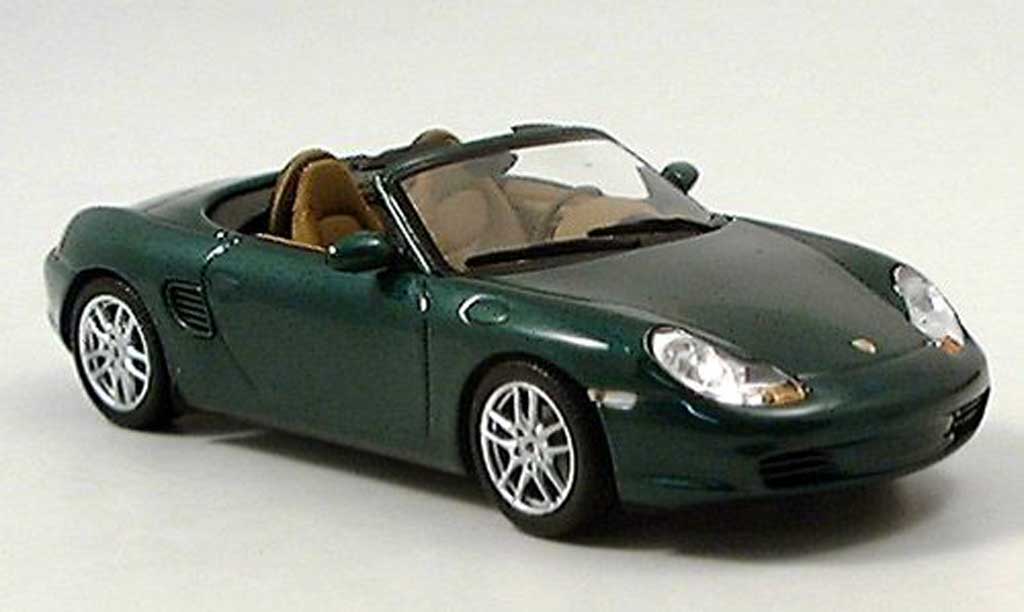 Porsche Boxster 1/43 Minichamps grun 2002 modelauto