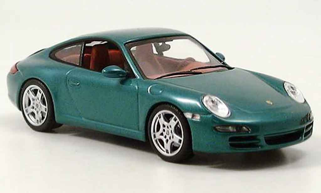 Porsche 996 S 1/43 Minichamps Carrera 911 Carrera S grun 2004 modelauto