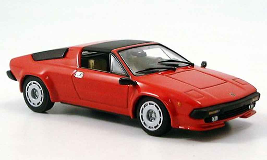 Lamborghini Jalpa 1/43 Minichamps rood 1981 modelauto