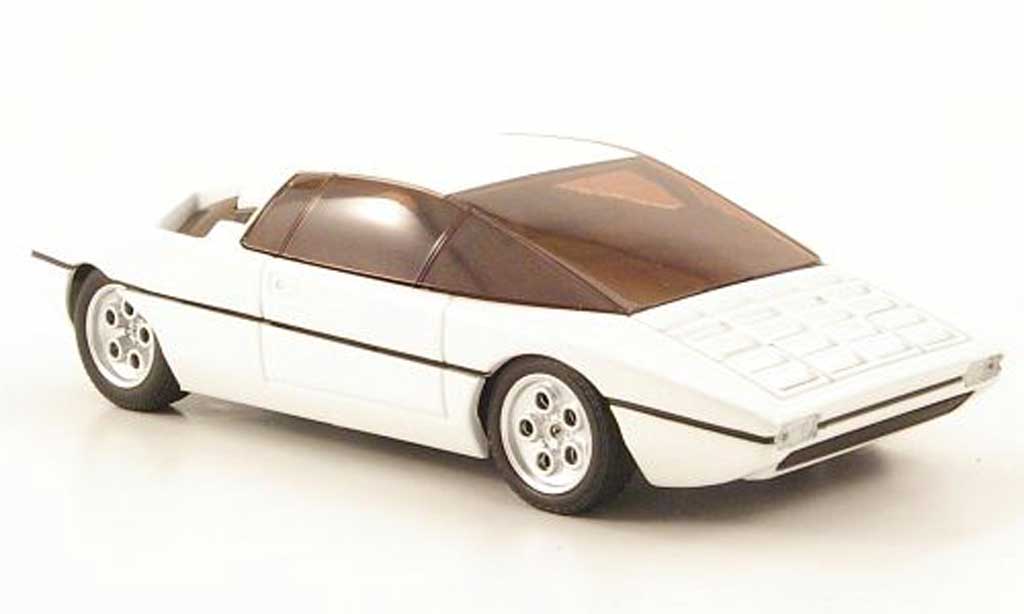 Lamborghini Bravo 1/43 Minichamps wit 1974 modelauto