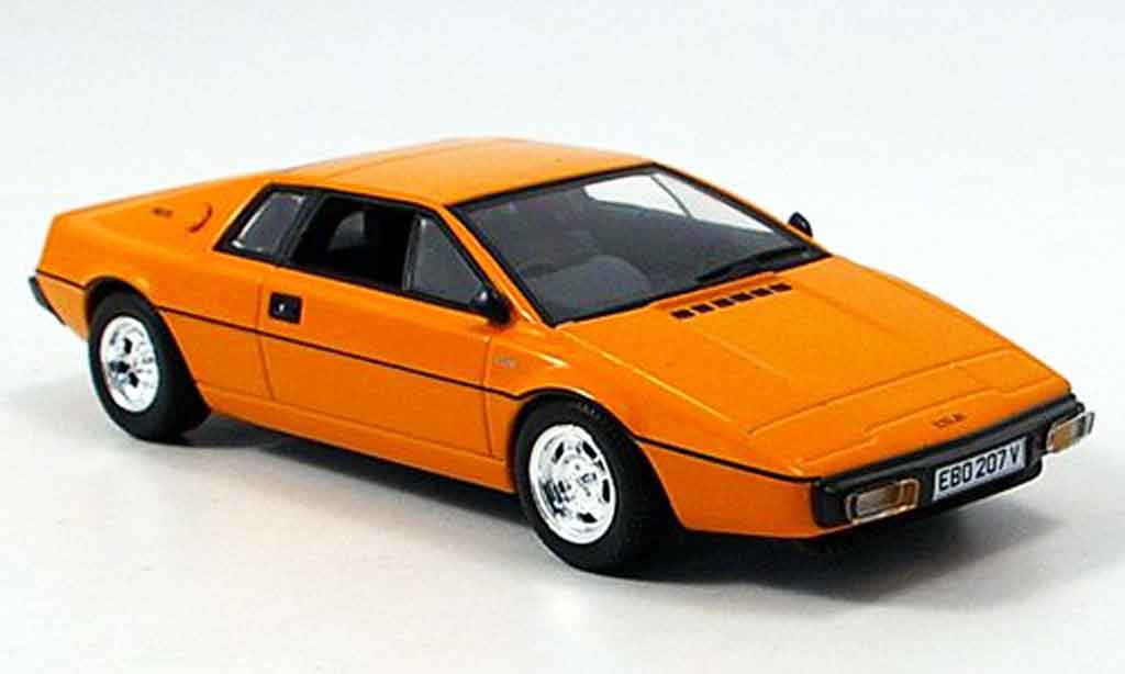Lotus Esprit 1/43 Minichamps oranje 1978 modelauto