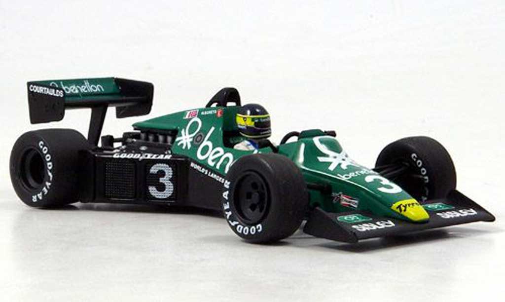 Ford F1 1983 1/43 Minichamps 1983 Tyrrell 012 Alboreto GP Niederlande modelauto