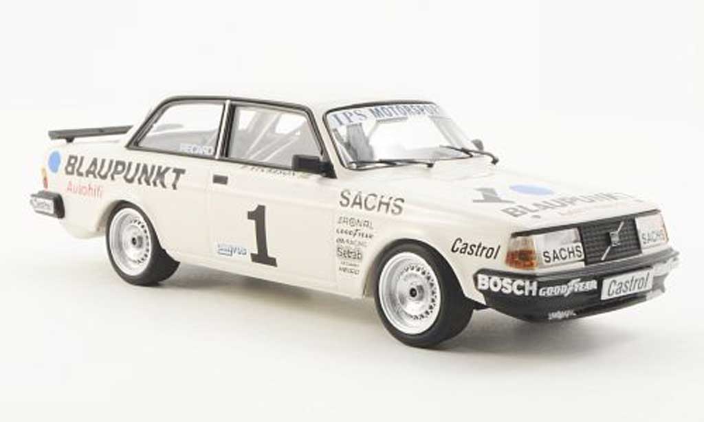 Volvo 240 Turbo 1/43 Minichamps Turbo No.1 blauwpunkt P.Stureson DTM 1986 modelauto