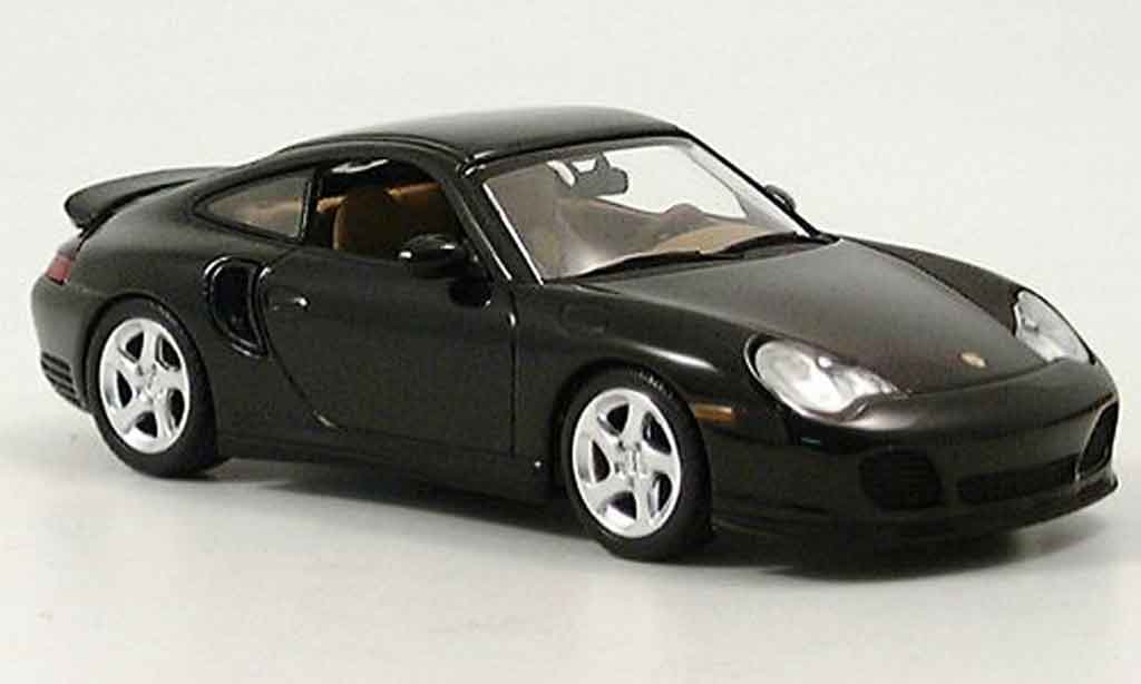 Porsche 996 Turbo 1/43 Minichamps Turbo grun 2005 modelauto