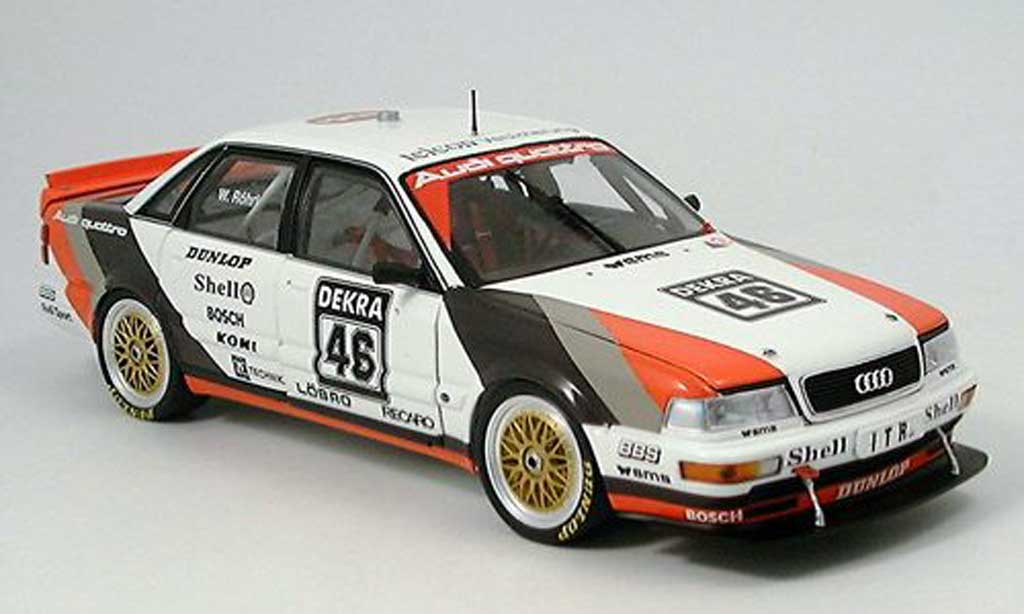 Audi V8 Quattro 1/18 Minichamps Quattro roehrl dtm 1991 modelauto