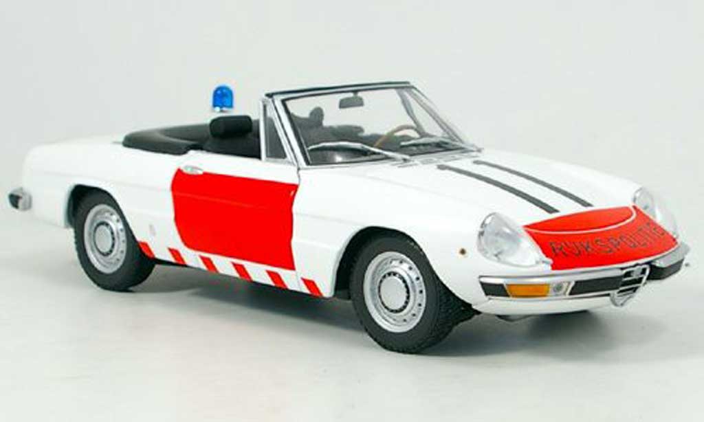 Alfa Romeo Spider 1970 1/18 Minichamps 1970 politie niederlande modelauto