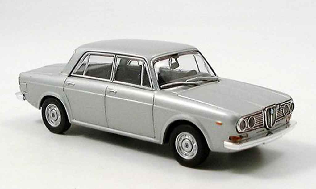 Lancia 2000 1/43 Starline berline grijs modelauto