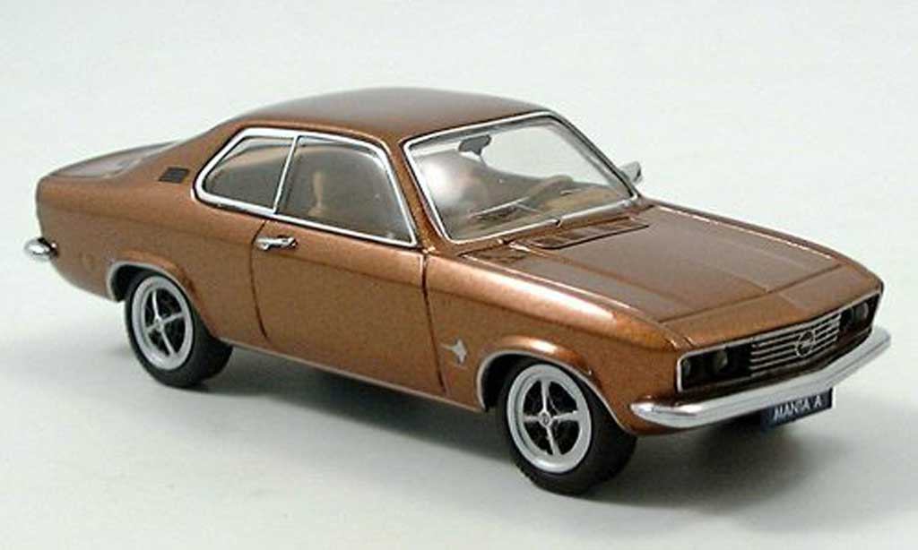 Opel Manta A 1/43 Schuco A bronze modelauto