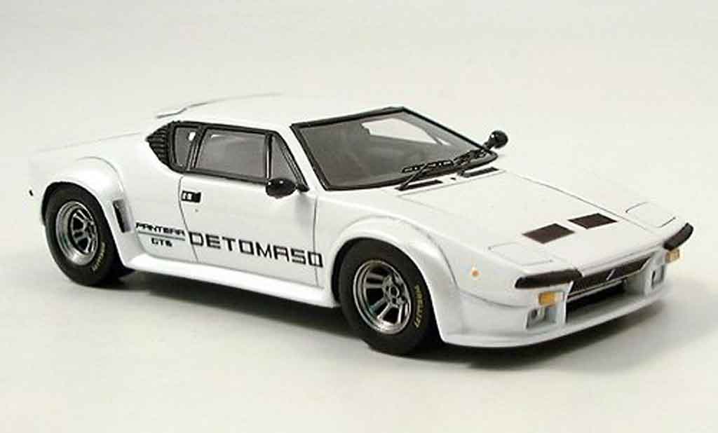 De Tomaso Pantera GT5 1/43 Spark GT5 wit 1981 modelauto