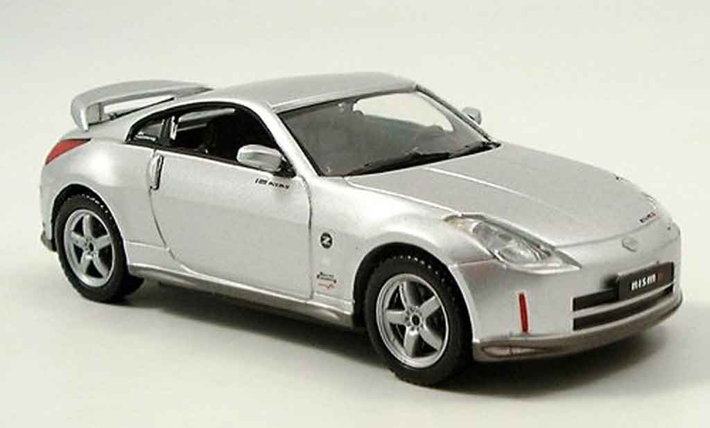 Nissan 350Z 1/43 J Collection Nismo Nismo grijs metallic modelauto