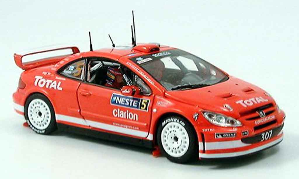 Peugeot 307 WRC 1/43 Vitesse WRC gronholm rallye 2004 modelauto