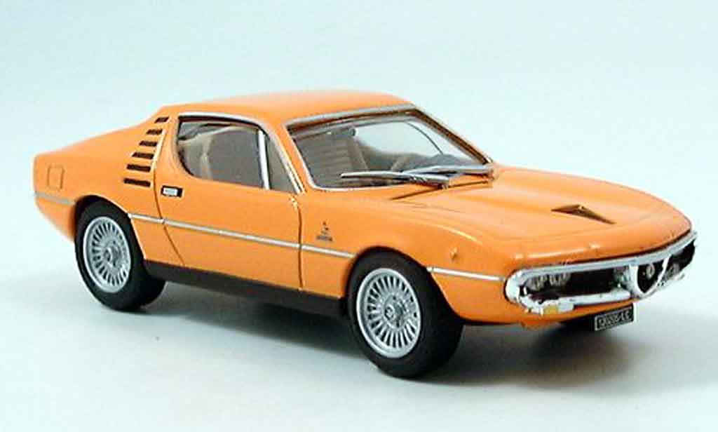Alfa Romeo Montreal 1/43 Edison oranje 1973 modelauto