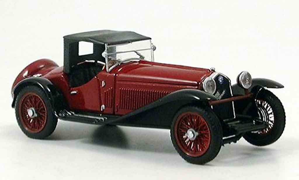 Alfa Romeo 2300 1/43 Brumm rood zwart modelauto