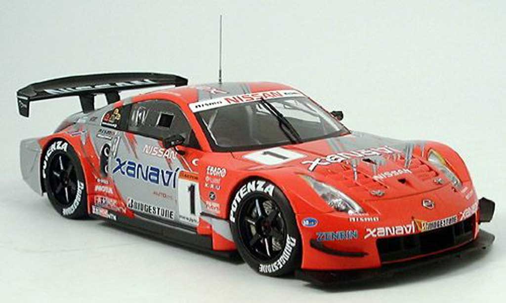 Nissan 350Z 1/18 Autoart JGTC fairlady no.1 xanavi sieger 2004 modelauto