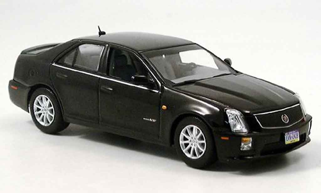 Cadillac STS 1/43 Norev V zwart 2006 modelauto