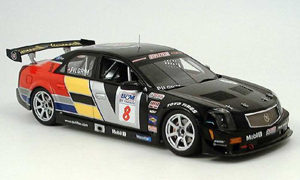 Cadillac CTS-V 1/18 Autoart no.8 scca world challenge 2005 modelauto