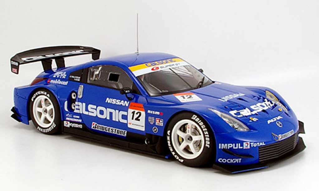 Nissan 350Z 1/18 Autoart JGTC fairlady z calsonic no.12 super gt 2005 modelauto
