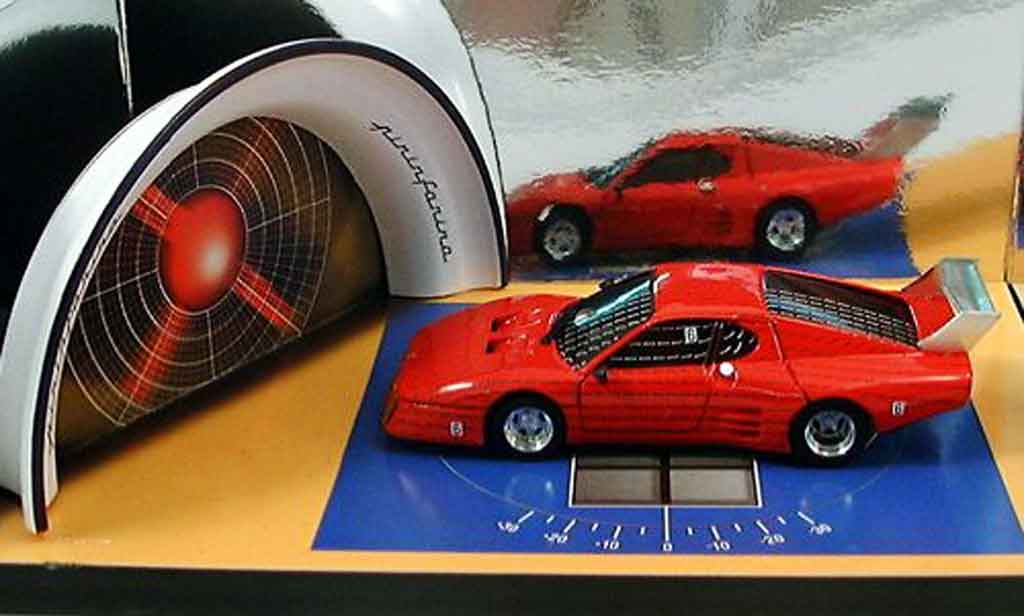 Ferrari 512 BB 1/43 Brumm BB diorama im pininfarina windtunnel 1979 modelauto