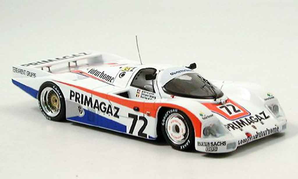 Porsche 962 1987 1/43 Spark 1987 No.72 Primagazzweiter Le Mans modelauto
