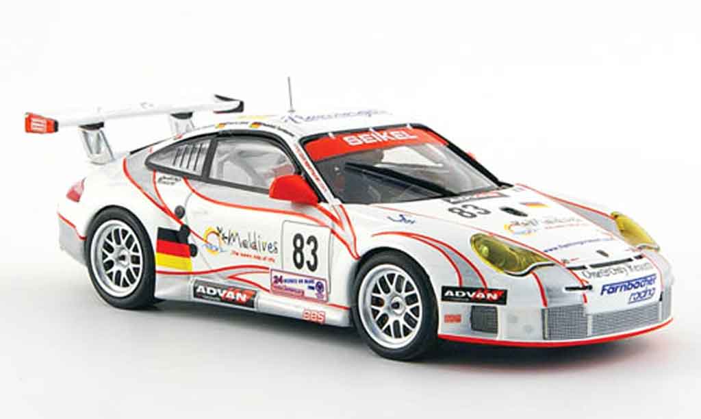 Porsche 997 GT3 RSR 1/43 Minichamps GT3 RSR 2006 No.83 Seikel Motorsport 24h Le Mans modelauto