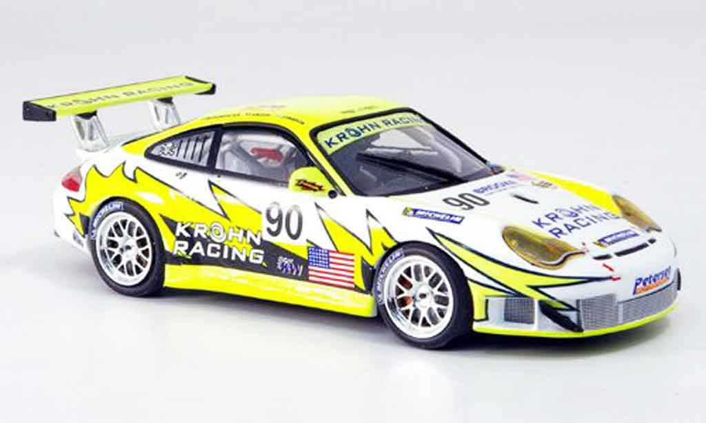 Porsche 996 GT3 RSR 1/43 Minichamps GT3 RSR White Lightning Racing modelauto