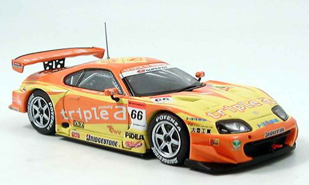 Toyota Supra 1/43 Ebbro triple sard super gt 500 2006 modelauto