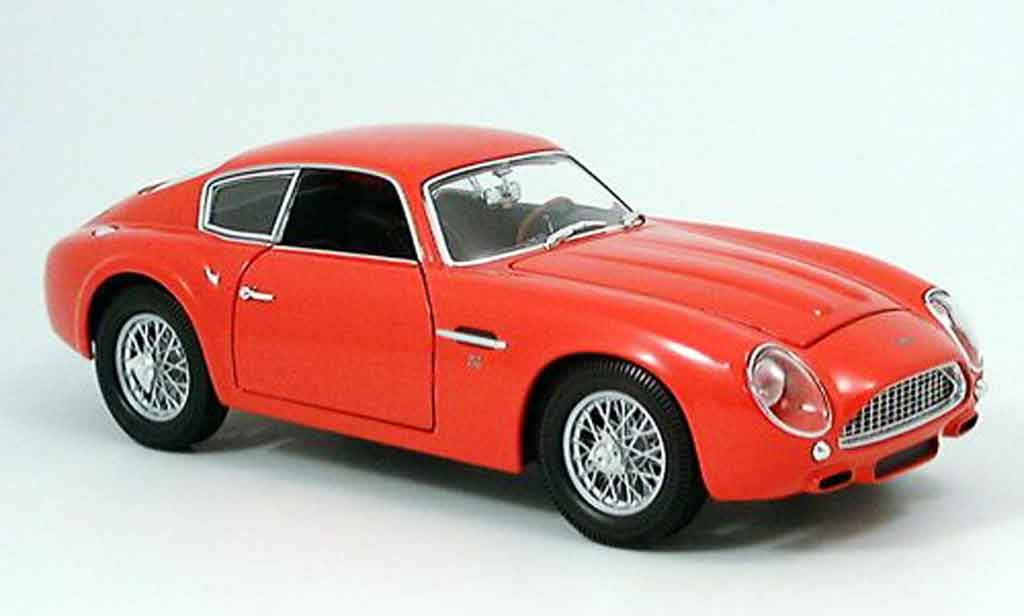 Aston Martin DB4 1/18 Yat Ming gt zagato rood 1961 modelauto