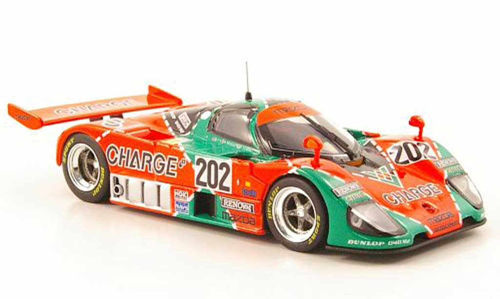Mazda 767B 1/43 Q Model No.202 Charge 24h Le Mans 1989 modelauto