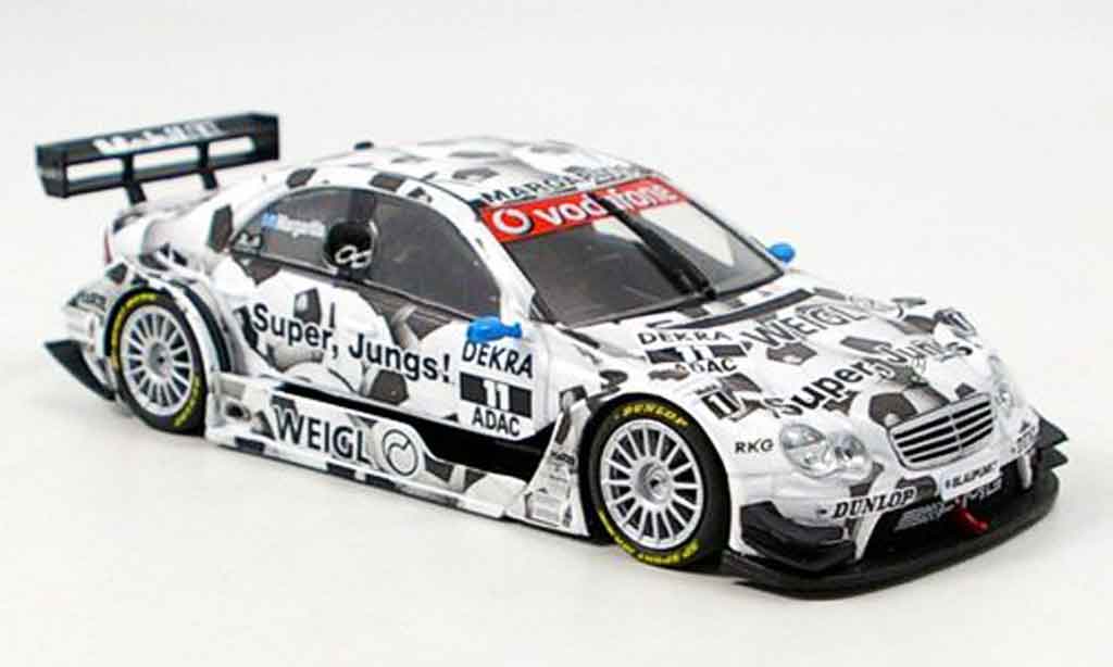 Mercedes Classe C 1/43 Minichamps DTM A.Margaritis Team Persson 2006 modelauto