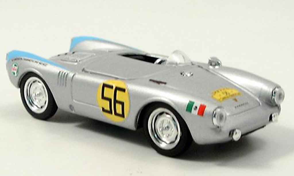 Porsche 550 1954 1/43 Brumm 1954 Spyder No.56 J.Juan Carrera Mexico modelauto