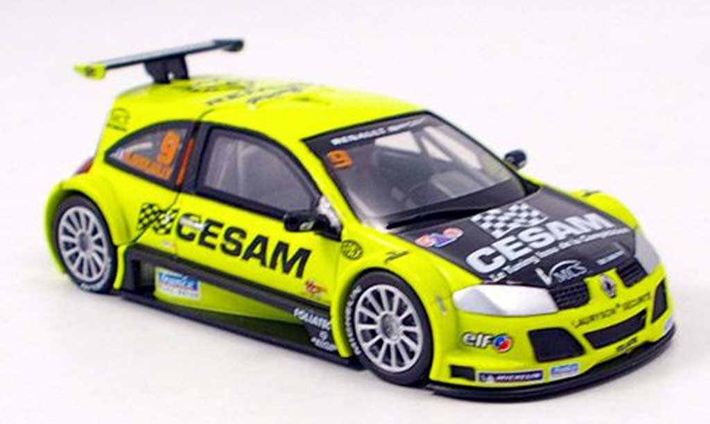 Renault Megane Trophy 1/43 Norev Trophy CESAM modelauto