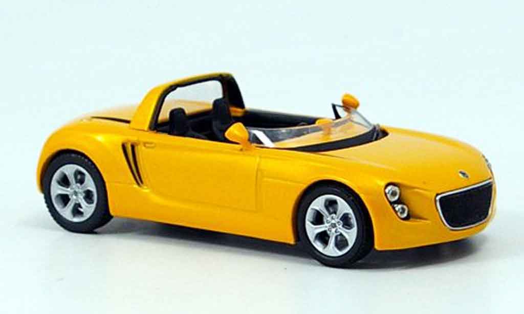 Volkswagen Eco racer 1/43 Norev geel tokyo 2005 modelauto
